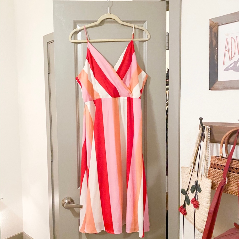 Lulus striped dress